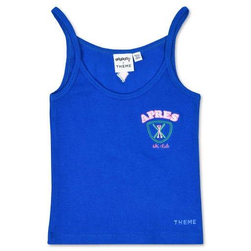[820-3044S] Theme Apres Tank Top (Youth Small (6-8))