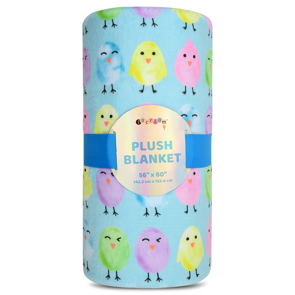 Eggcellent Chicks Plush Blanket