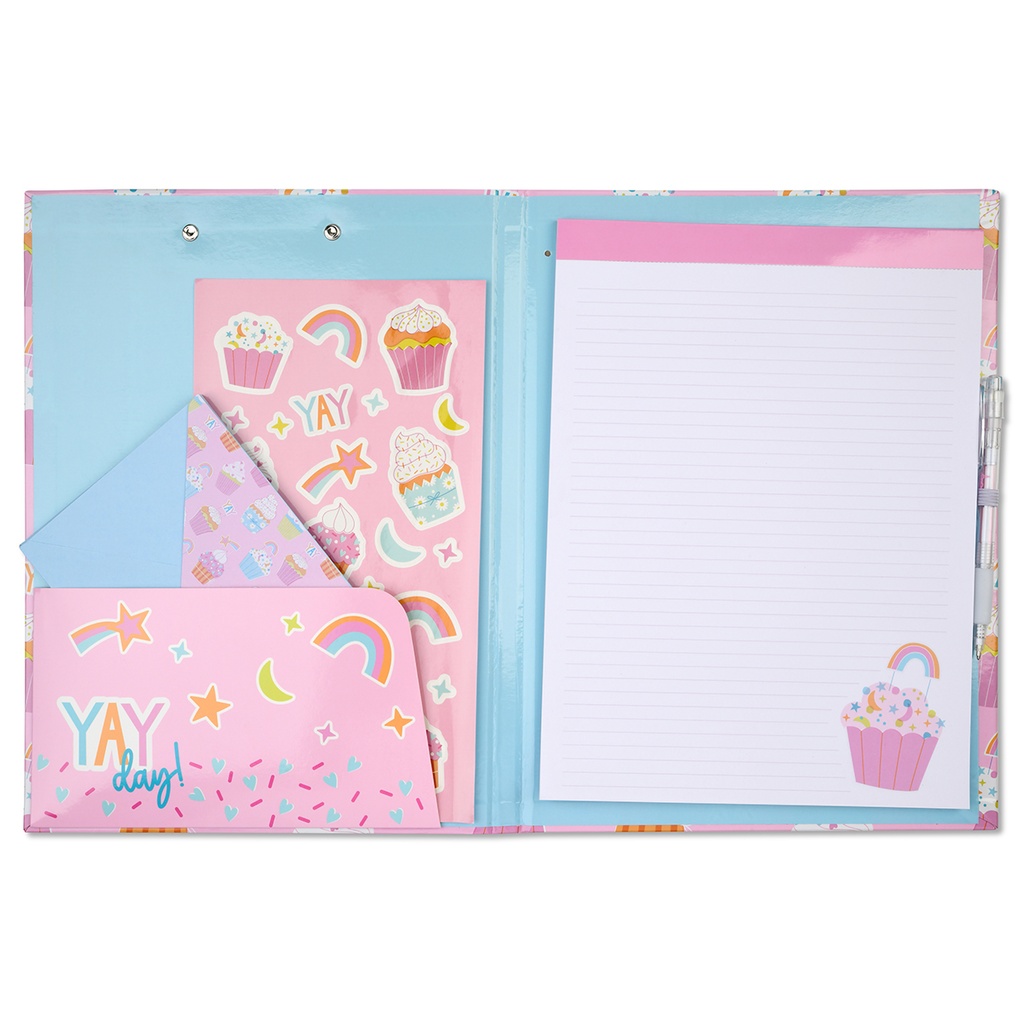 Cupcake Party Clipboard Set
