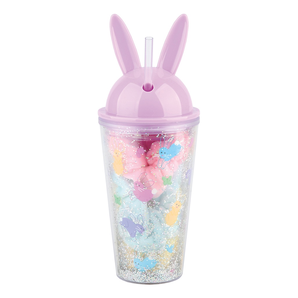 Bunny Cup And Scrunchie Set