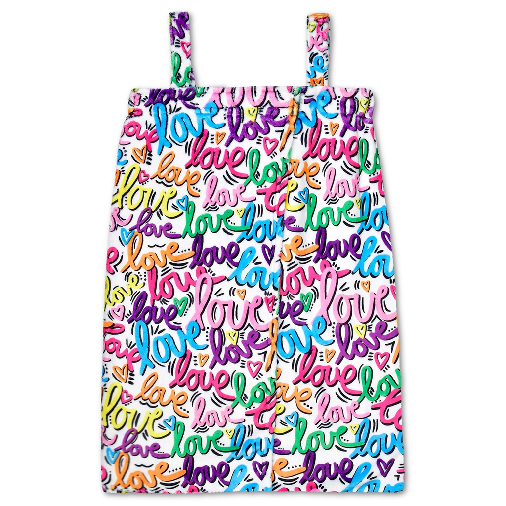 [820-3097XS-S] Corey Paige Love Letters Spa Wrap (Youth X-Small/Small (4-8))