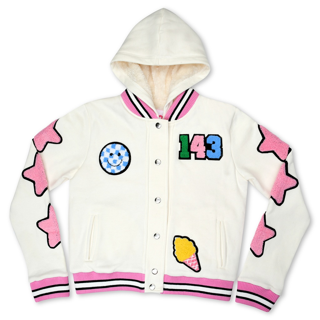 [820-3138S] Smile Squad Sweatshirt Jacket (Youth Small (6-8))