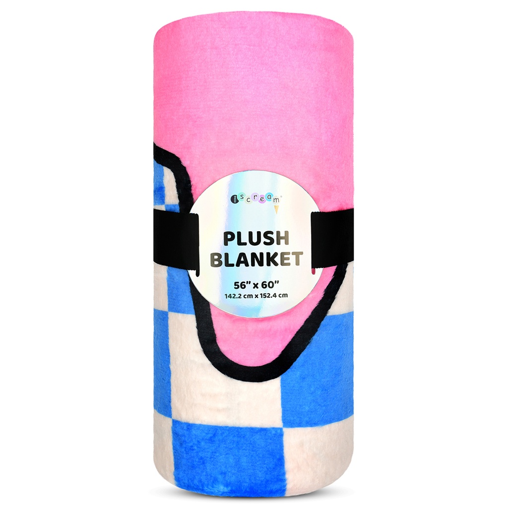 [780-4213] Smile Squad Plush Blanket