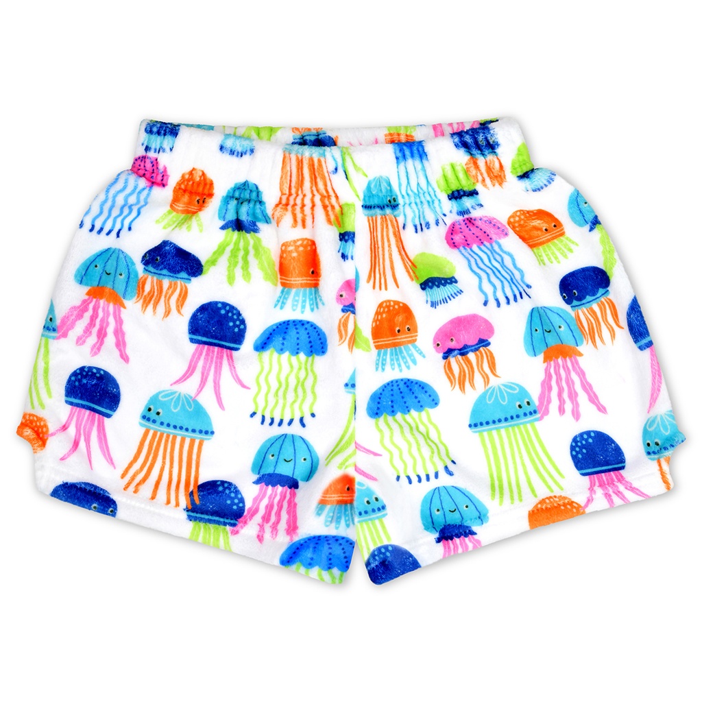 [820-3056XS] Joyous Jellies Plush Shorts (X-Small (4-6))