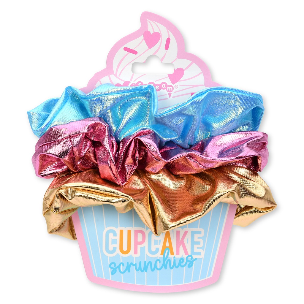 [880-475] Cupcake Scrunchie Set
