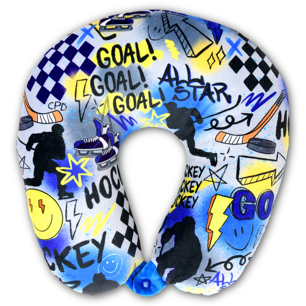 [780-4237] Corey Paige Hockey Neck Pillow