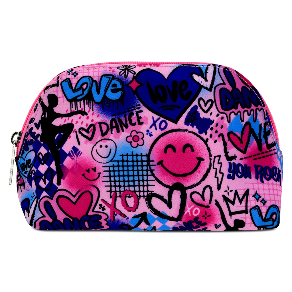 [810-2182] Corey Paige Dance Oval Cosmetic Bag