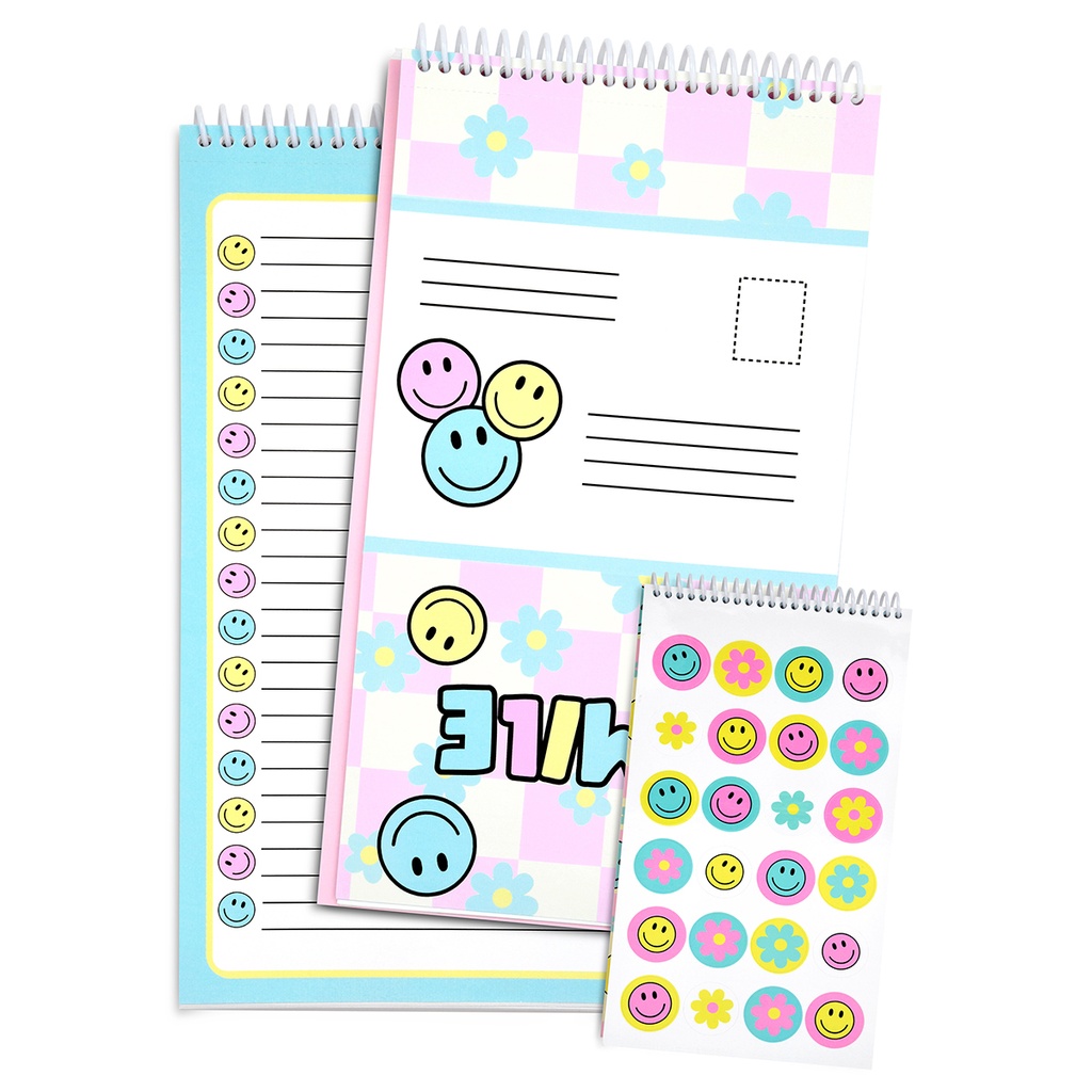 Happy Check Seal Seal & Send Stationery