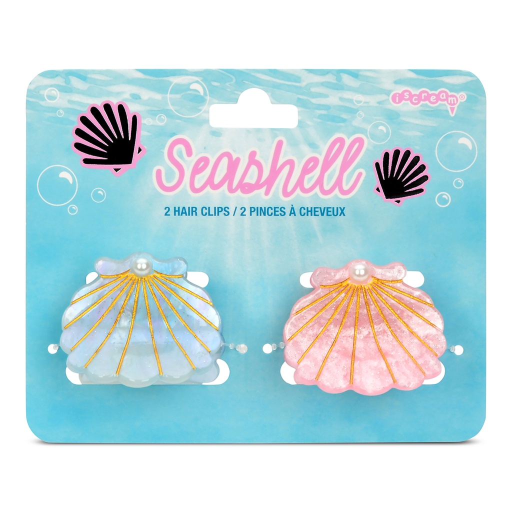 Shell Hair Clips Set