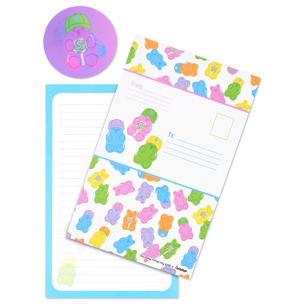 [760-1330] Gummy Bears Foldover Cards