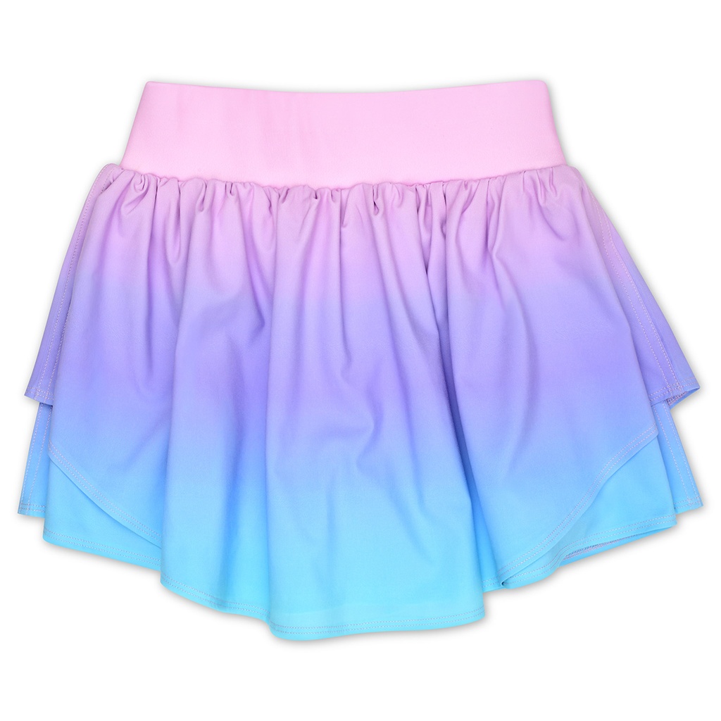 [820-3121M] Purple Ombre Skort (Youth Medium (10-12))