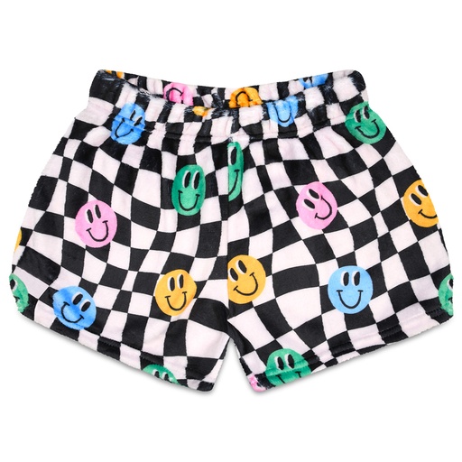 [820-3033AS] Good Times Plush Shorts (Adult Small (4-6))