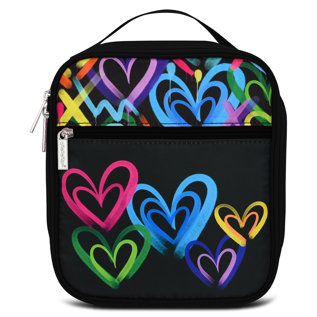 [810-2104] Corey Paige Hearts Lunch Tote