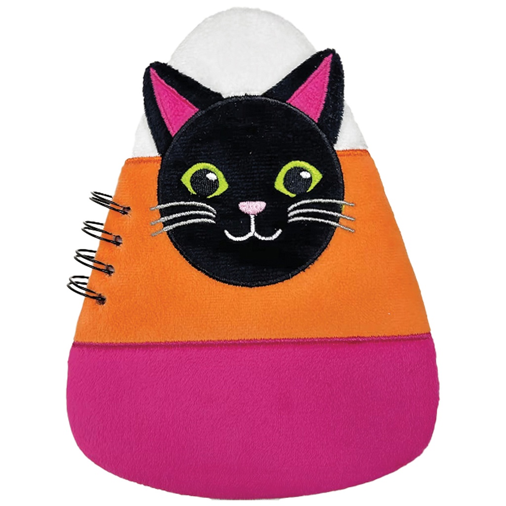 [724-1031] Candy Corn Cat Journal