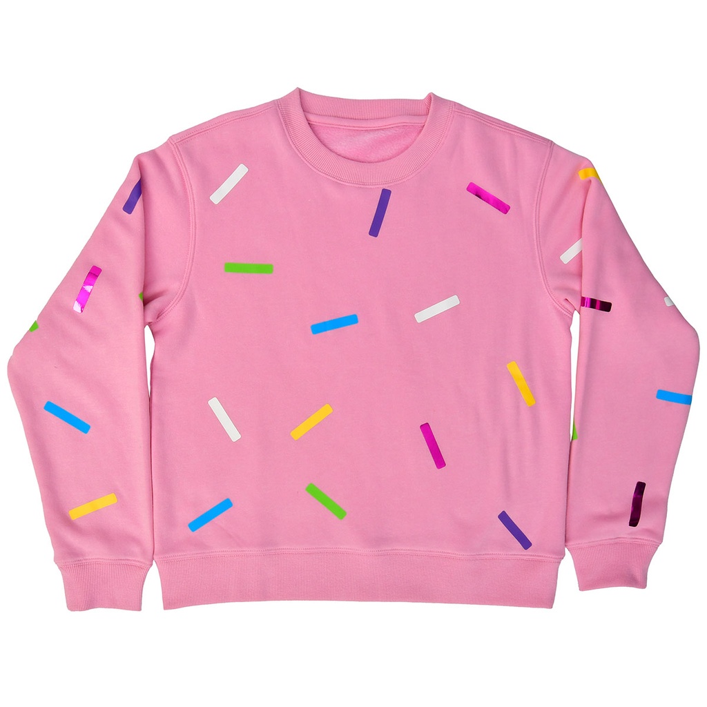 [820-3334S] Sprinkle Sweatshirt (Youth Small (6-8))