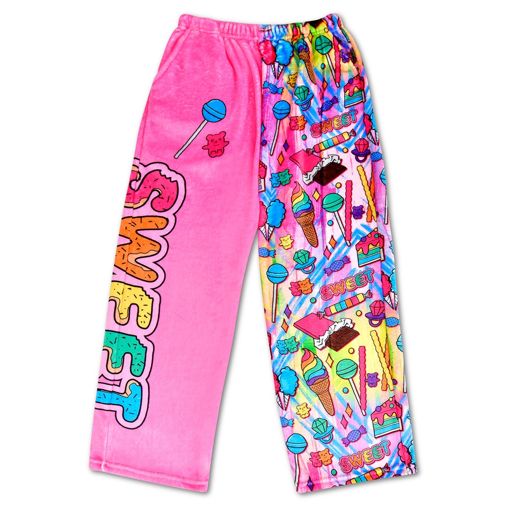 [820-3312XS] Corey Paige I Want Candy Plush Pants (Youth X-Small (4-6))