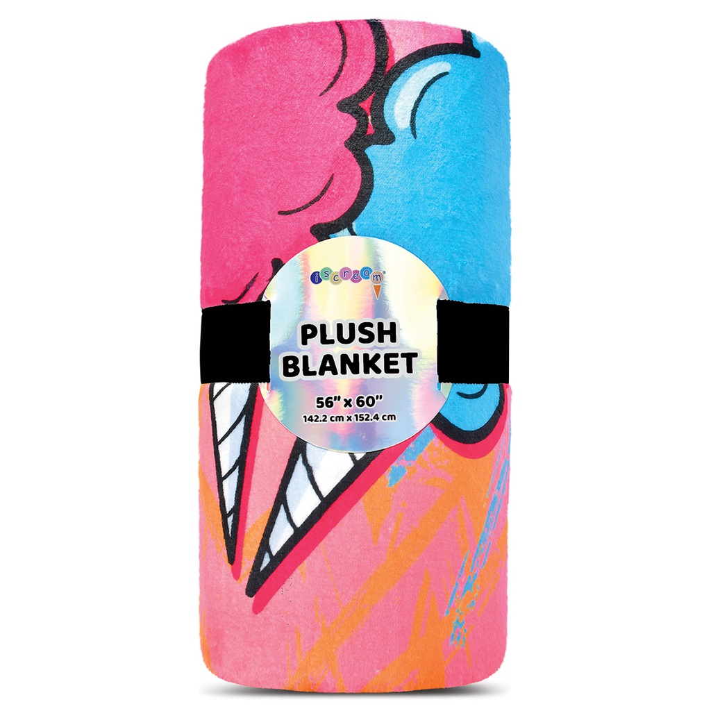 [780-4397] Corey Paige I Want Candy Plush Blanket