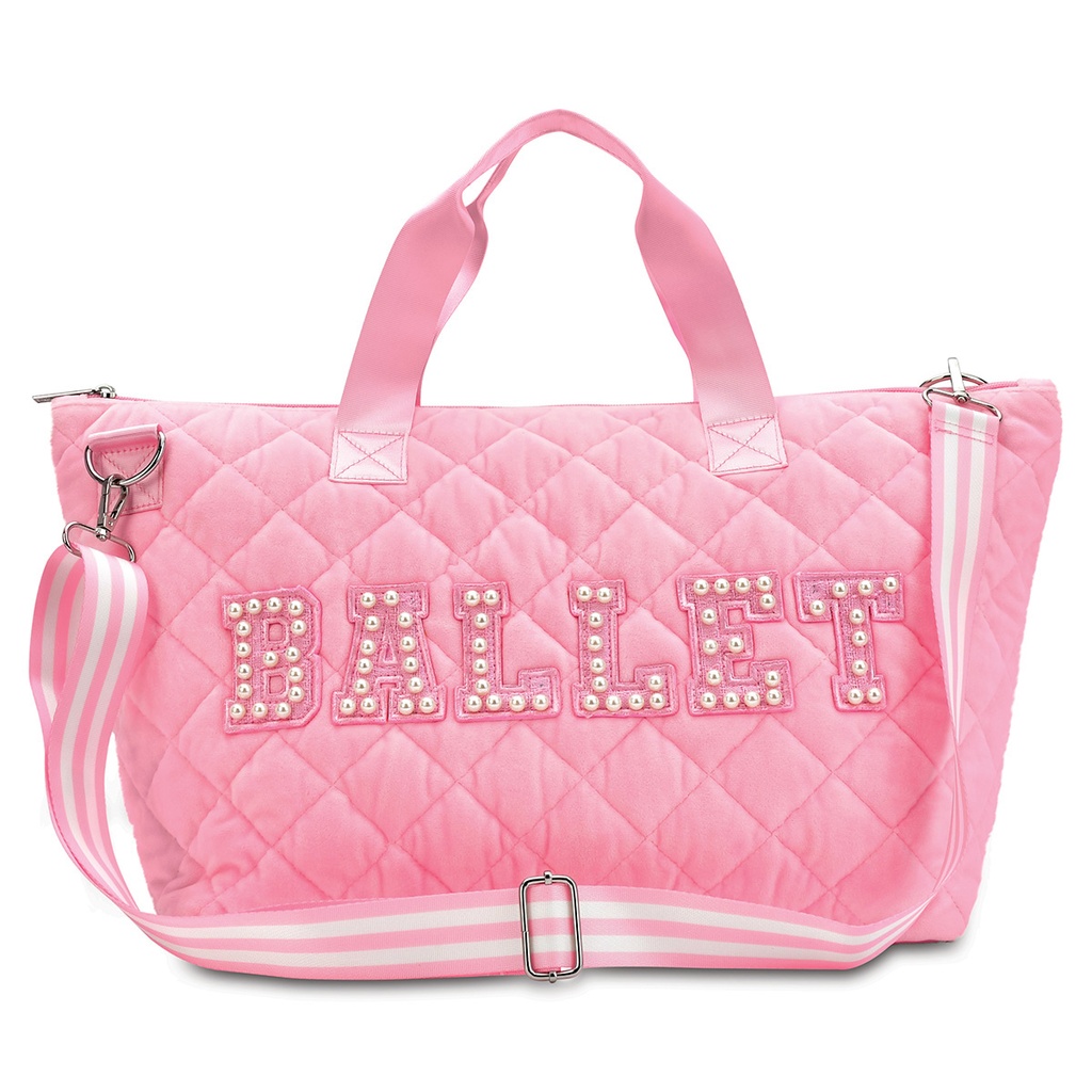 [810-2236] Ballet Quilted Overnight Bag