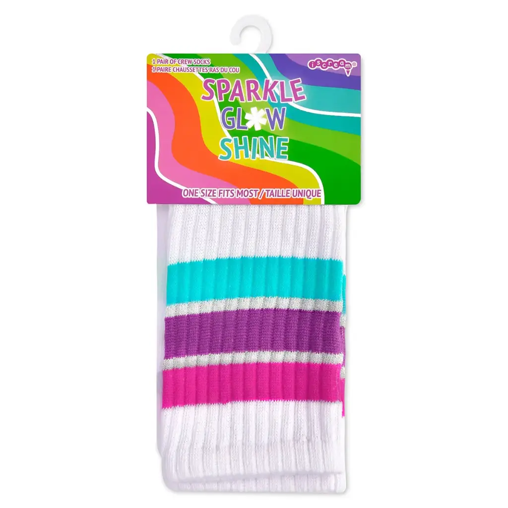 [820-3349] Sparkle Glow Shine Socks