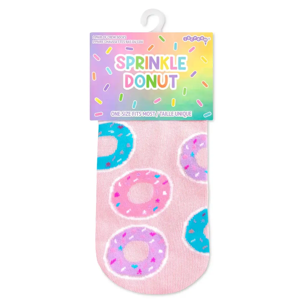 [820-3351] Sprinkle Donuts Socks