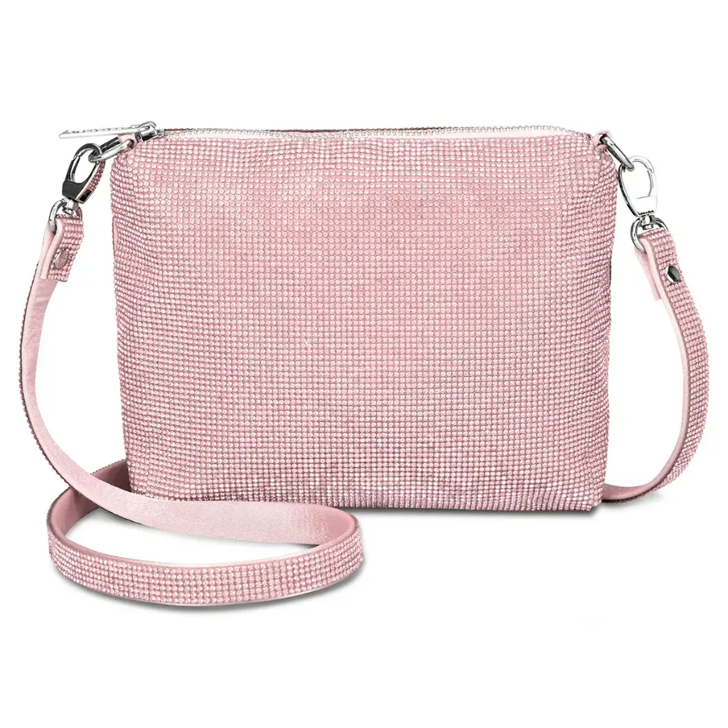 Rose Crystal Crossbody Bag