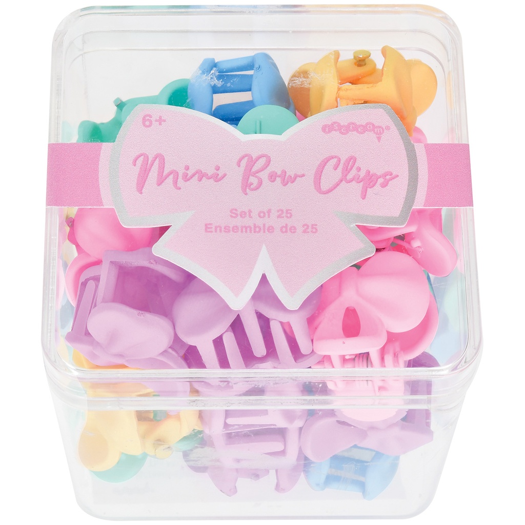 [880-504] Mini Bows Hair Clips Set