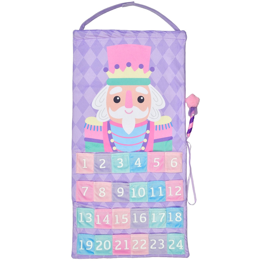 [780-4448] Nutcracker Advent Calendar Plush