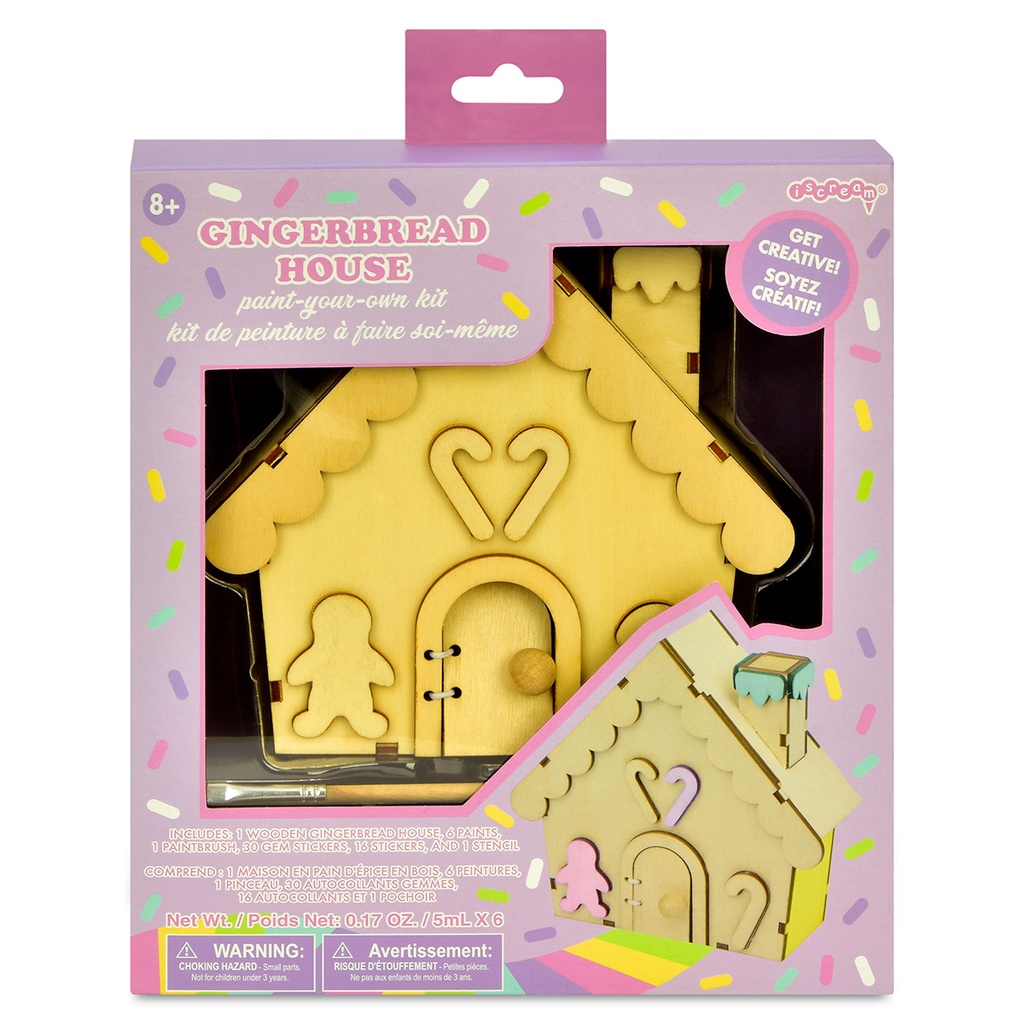 [770-430] Decorate Your Gingerbread House Craft Kit