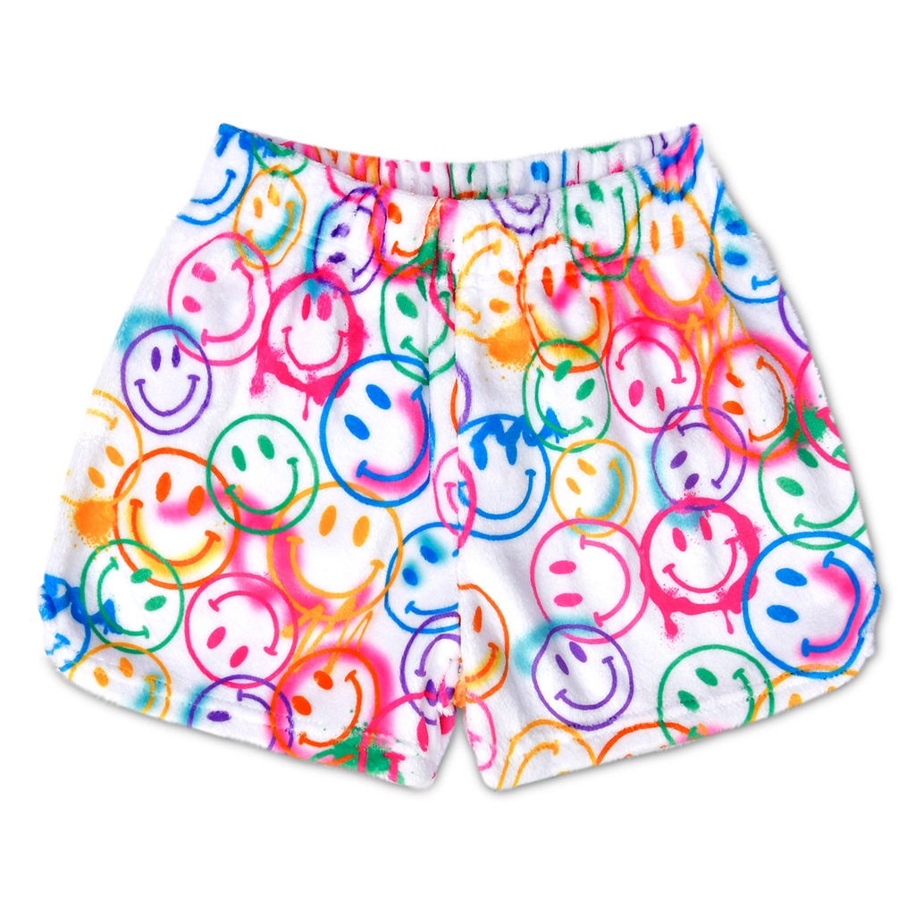 [820-3376L] Smiles Everywhere Plush Short (Large (14))
