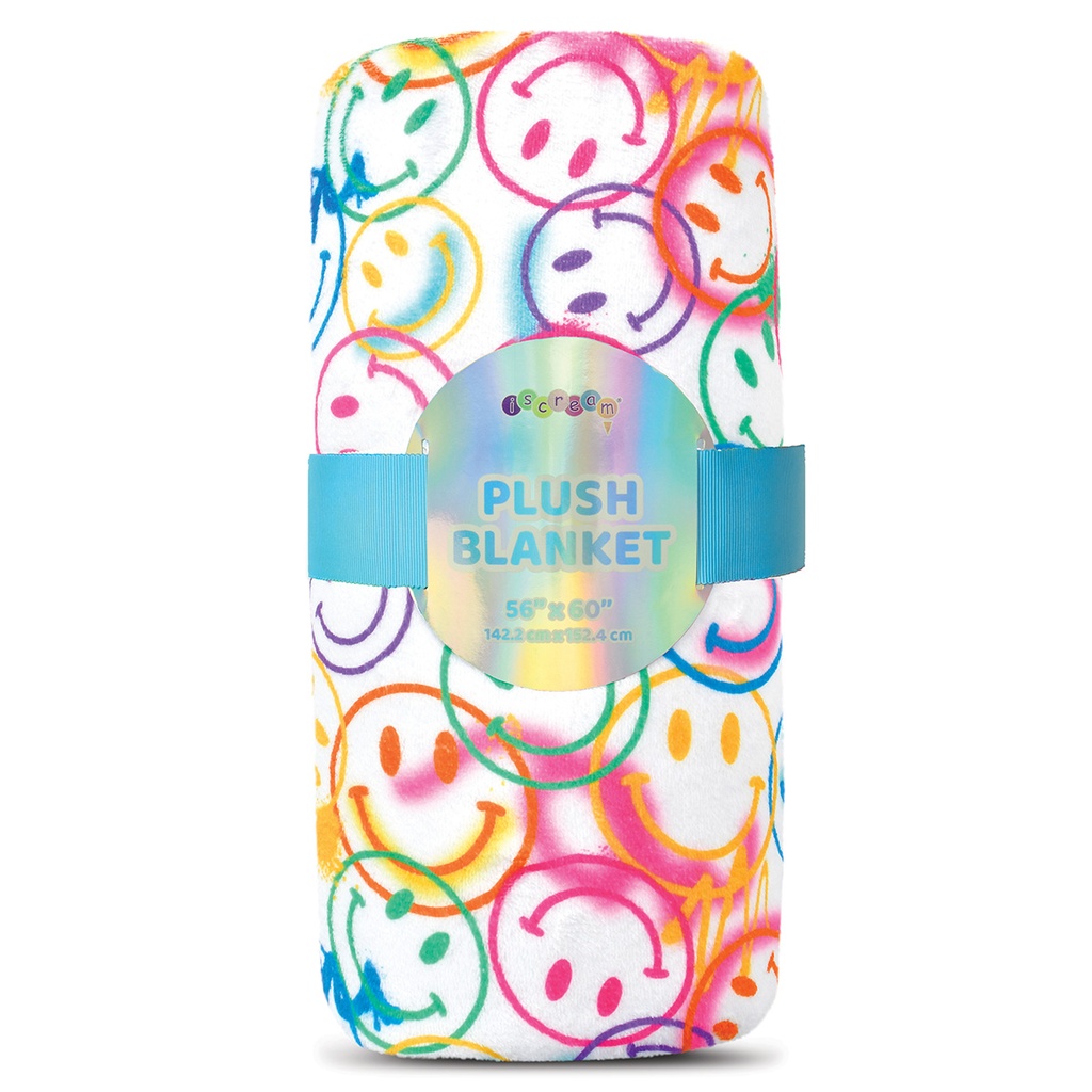 Smiles Everywhere Plush Blanket