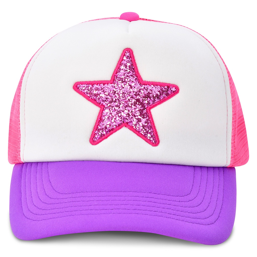 [820-3393] Glitter Star Trucker Hat
