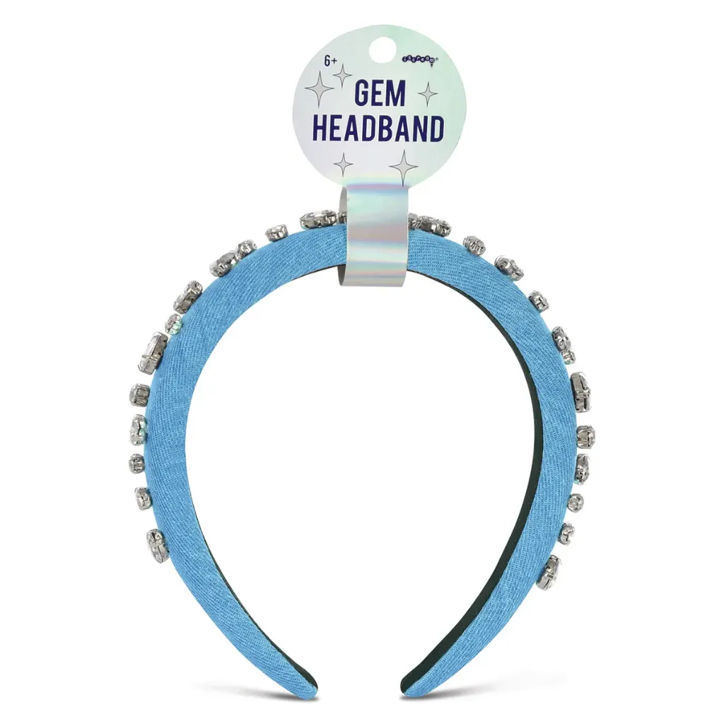 [880-518] Denim Gem Headband