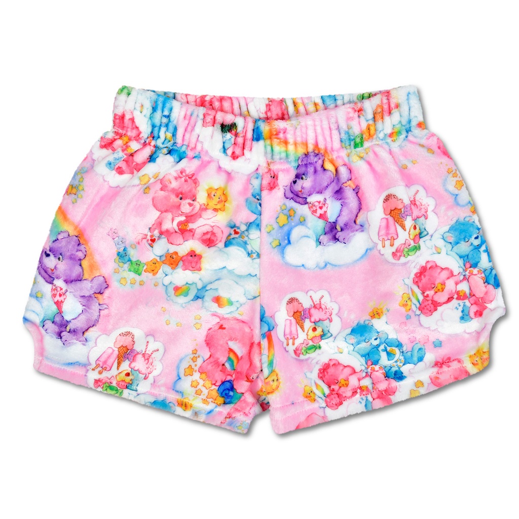 [820-3480AS] Care Bears Classic Plush Shorts (Adult Small (4-6))