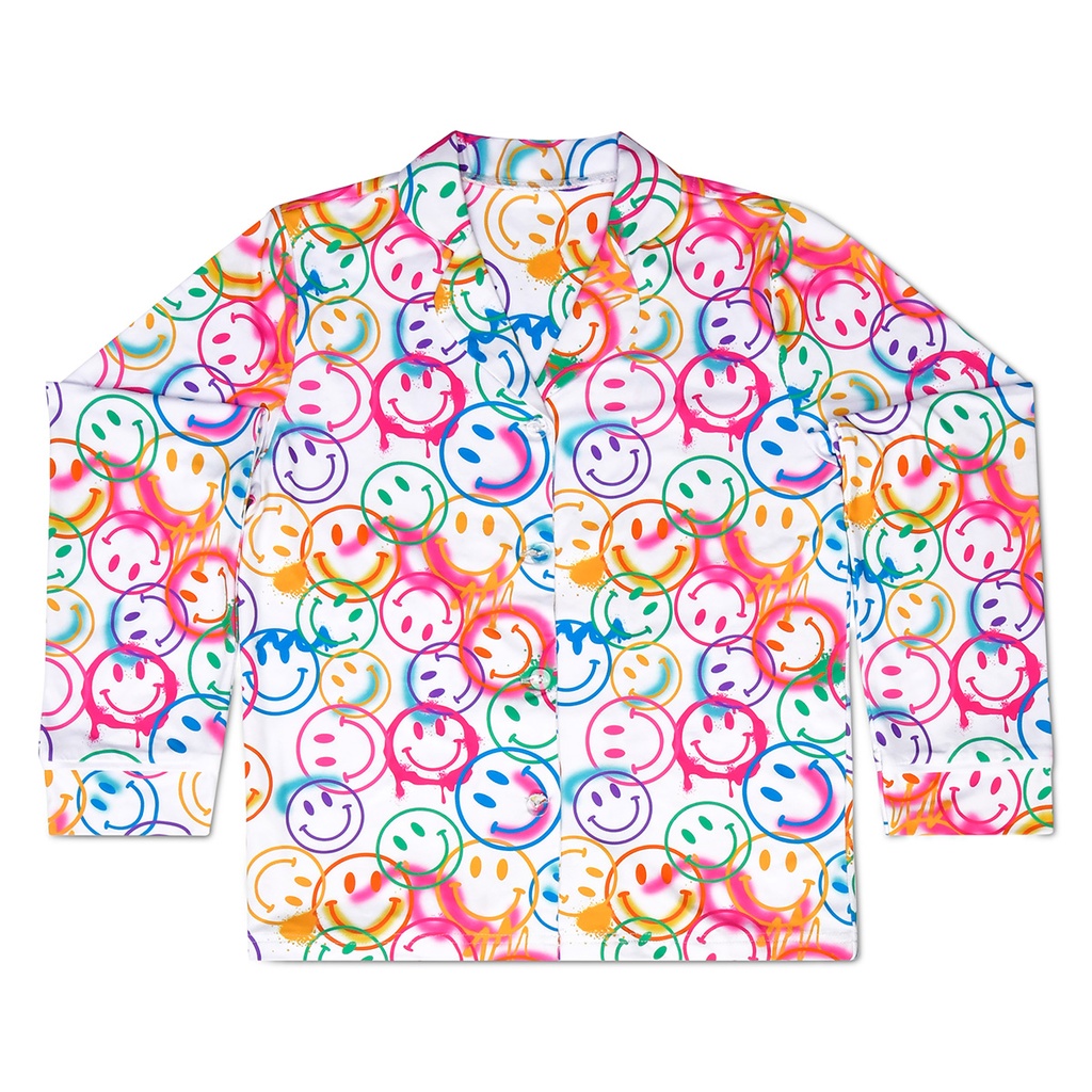 [820-3418S] Smiles Everywhere Lounge Set (Youth Small (6-8))