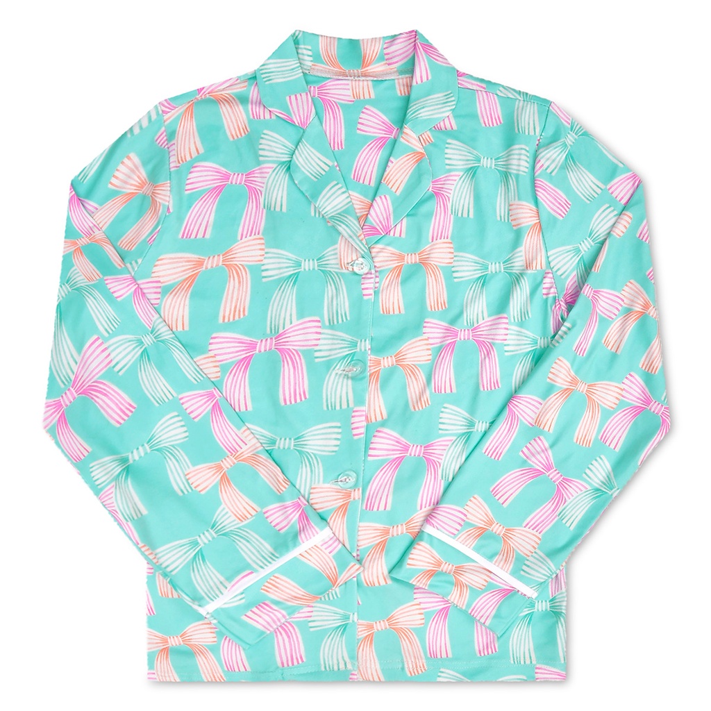 [820-3417S] Beautiful Bows Lounge Set (Youth Small (6-8))