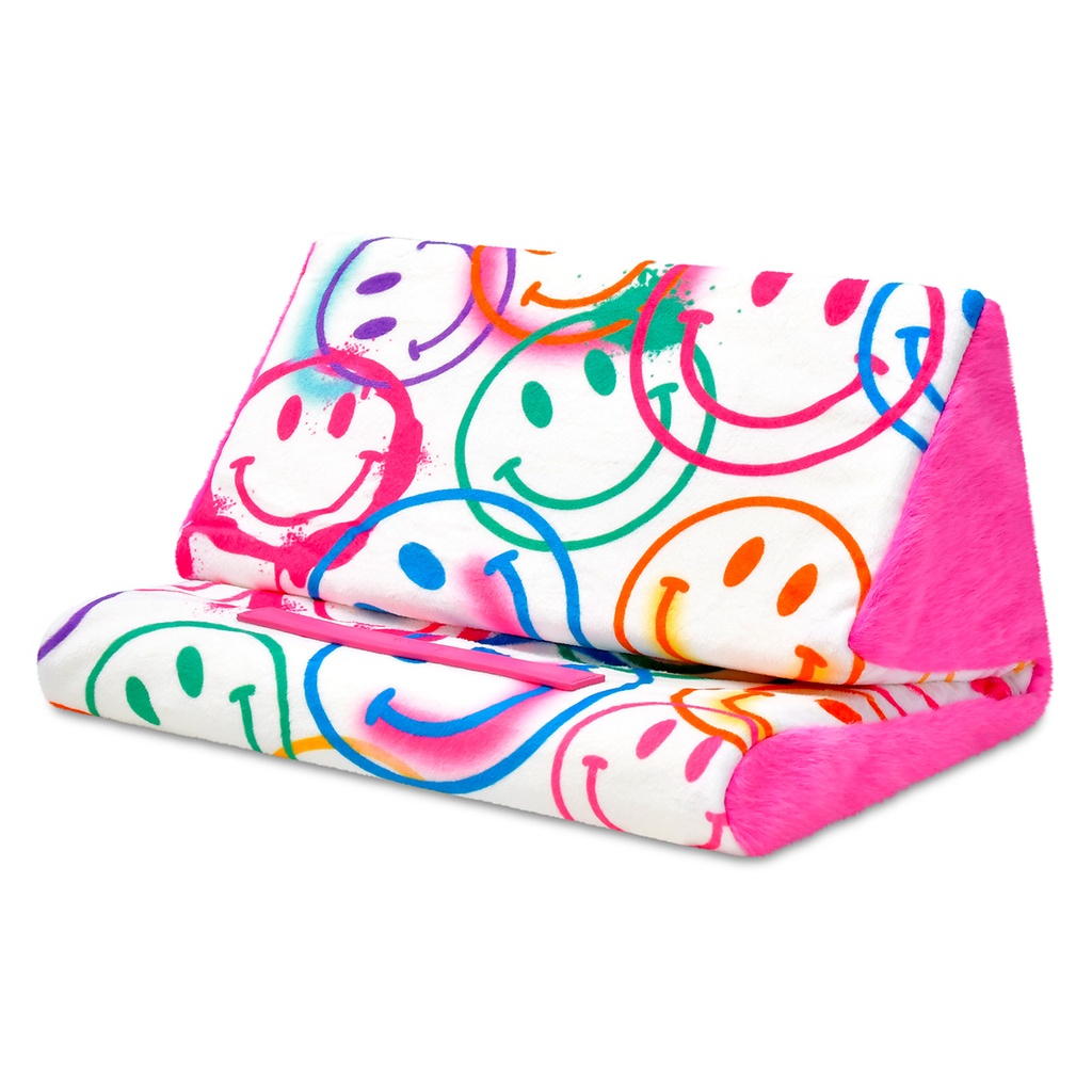 [782-593] Smiles Everywhere Tablet Pillow