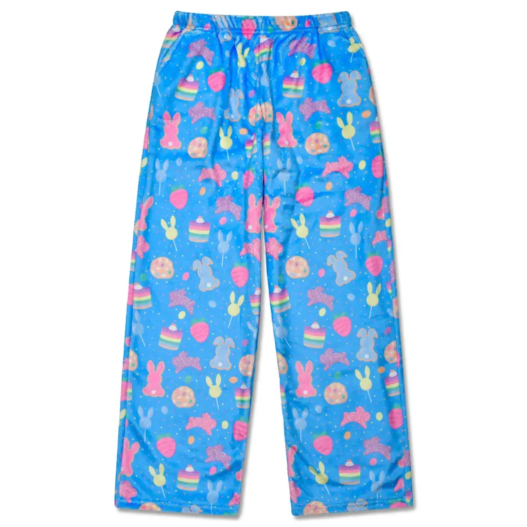 [820-3493XS] Bunny Sweets Plush Pants (Youth X-Small (4-6))