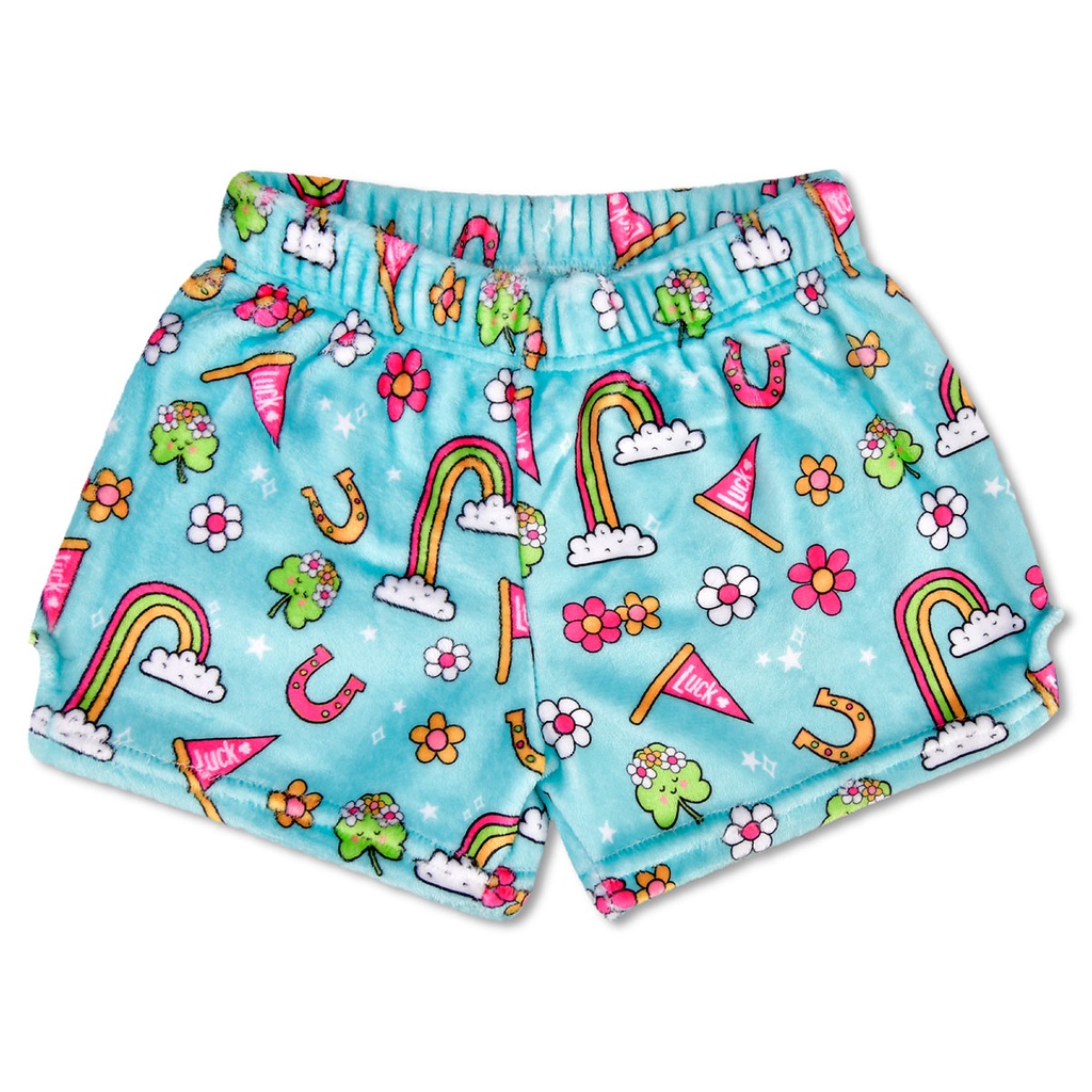 [820-3512XS] Lucky Day Plush Shorts (X-Small (4-6))