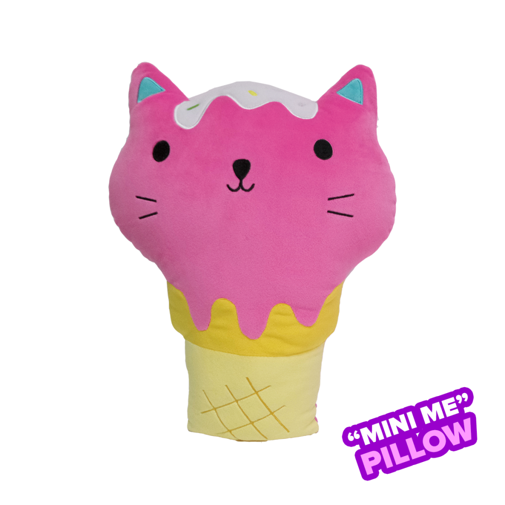 Mini Kitty Cone Scented Foodie Plush