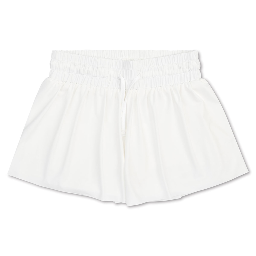 [820-3529S] White Butterfly Shorts (Youth Small (6-8))