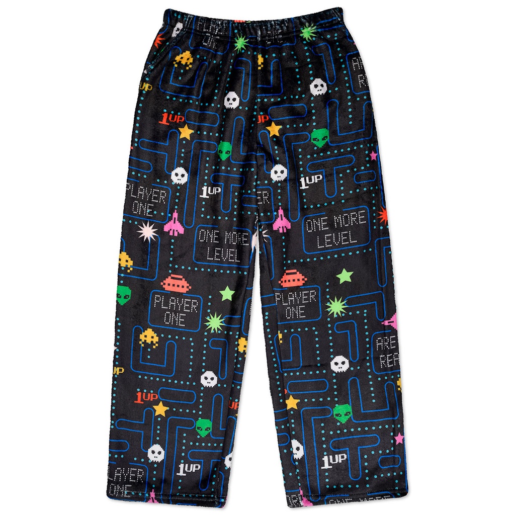 Retro Gamer Plush Pants