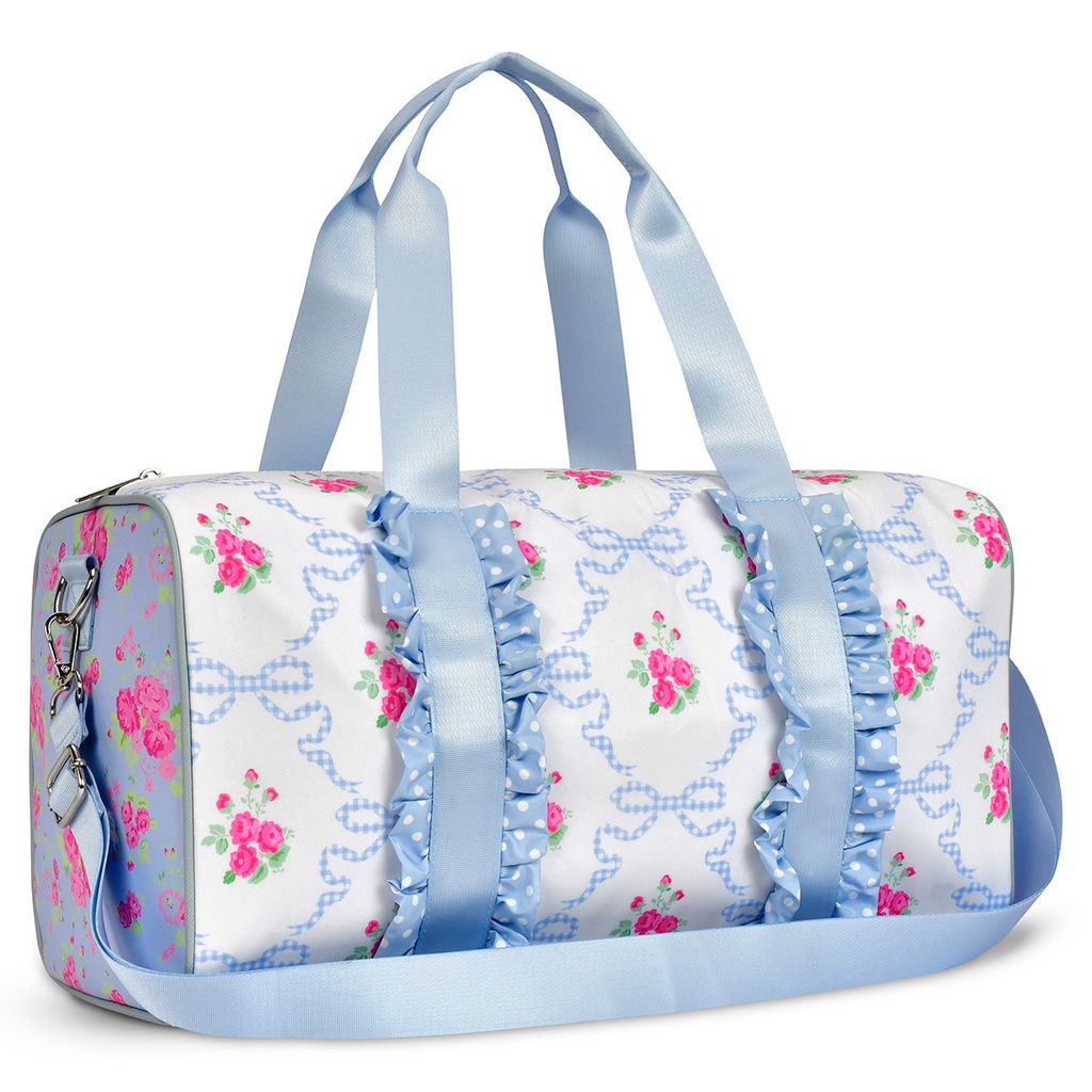 [810-2306] Ditsy Floral Duffel Bag
