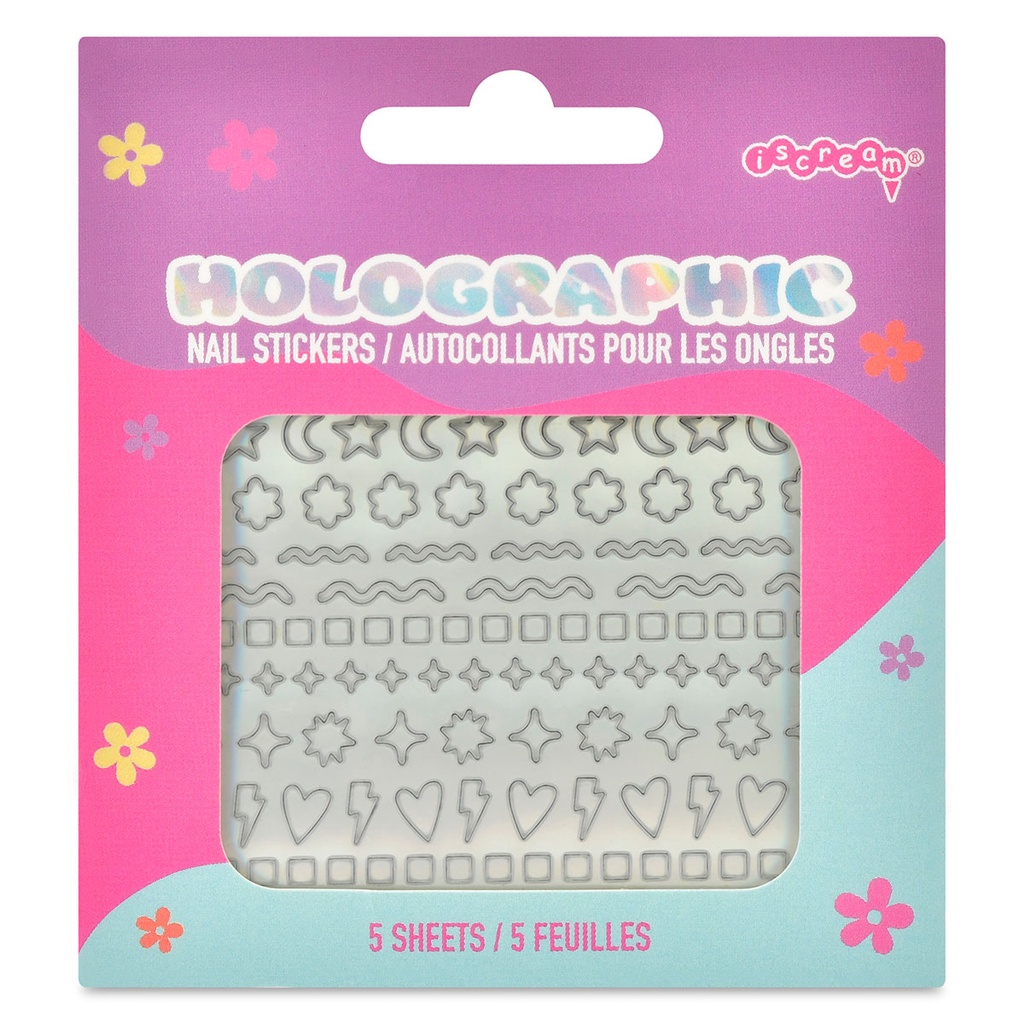 [815-357] Holographic Nail Stickers