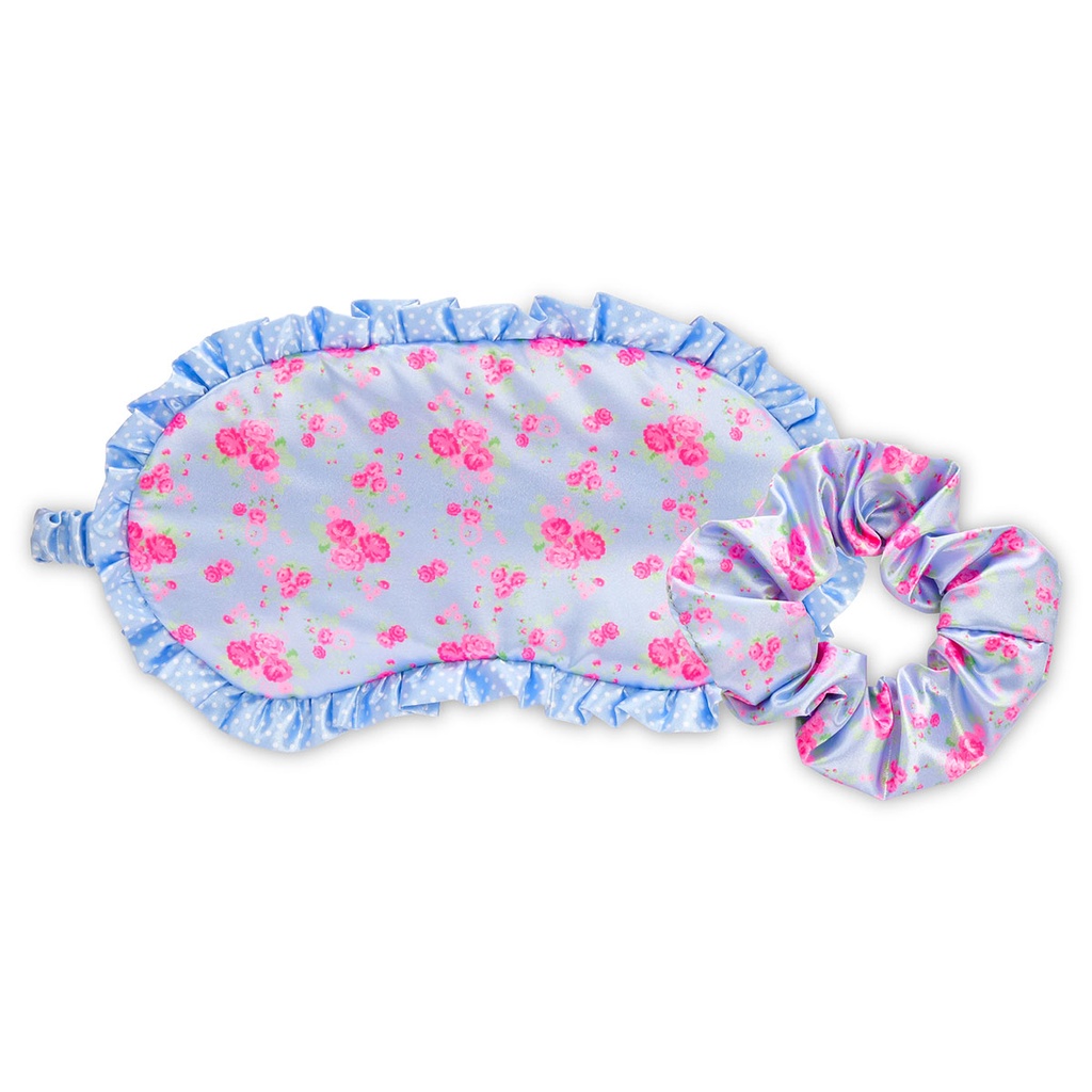 [880-535] Ditsy Eye Mask & Scrunchie Set