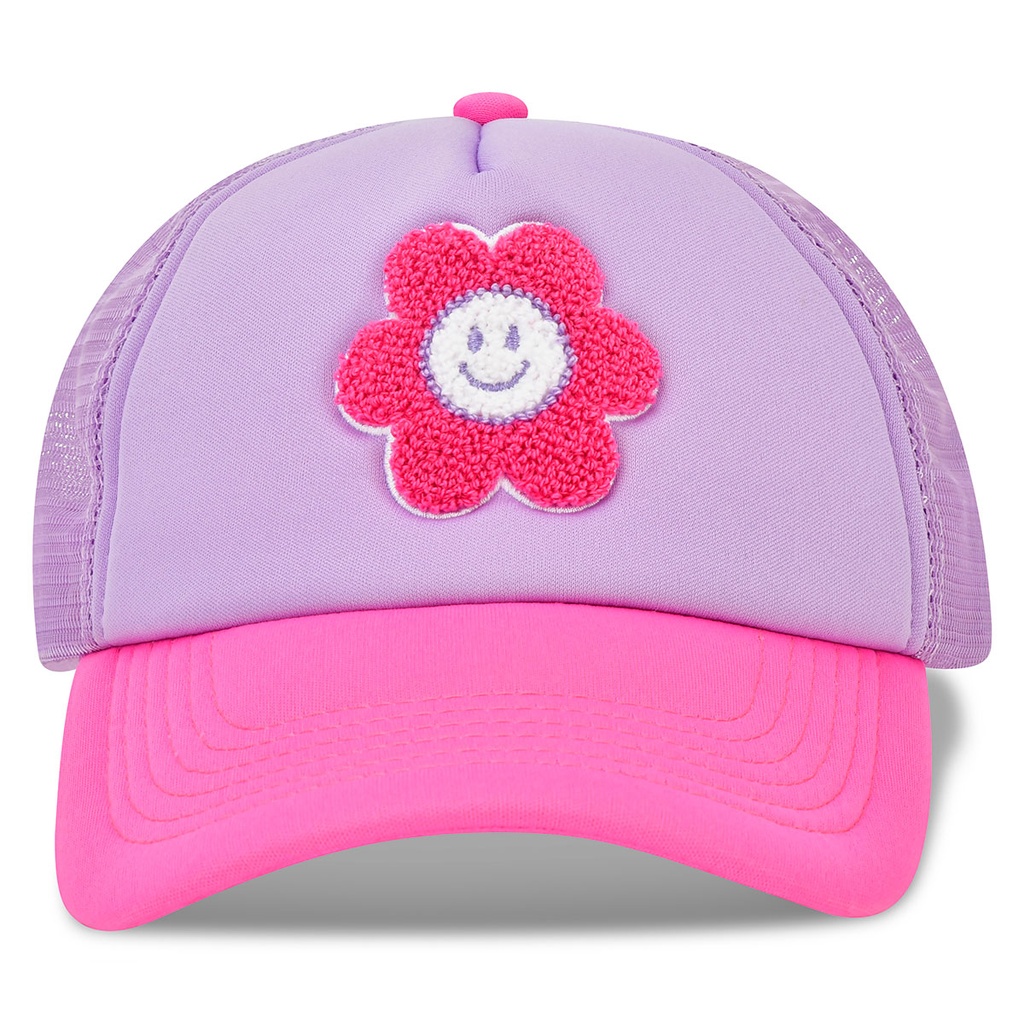 [820-3520] Groovy Smiles Trucker Hat