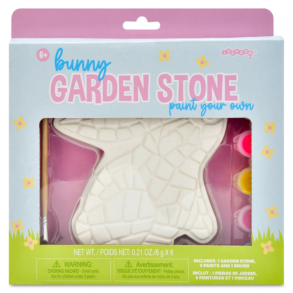 [770-453] Paint Your Own Bunny Garden Stone 