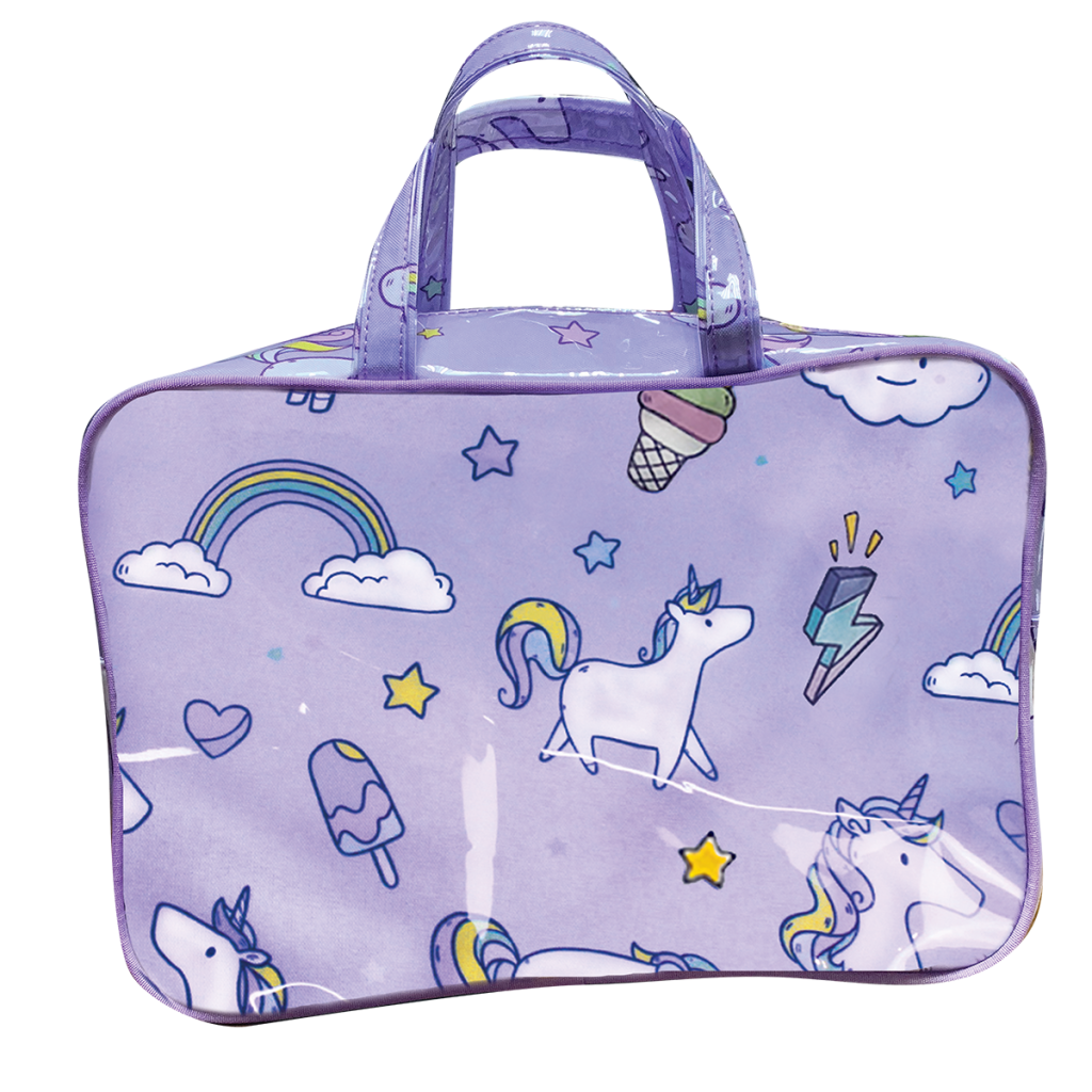 Unicorn Wishes Large Cosmetic Bag