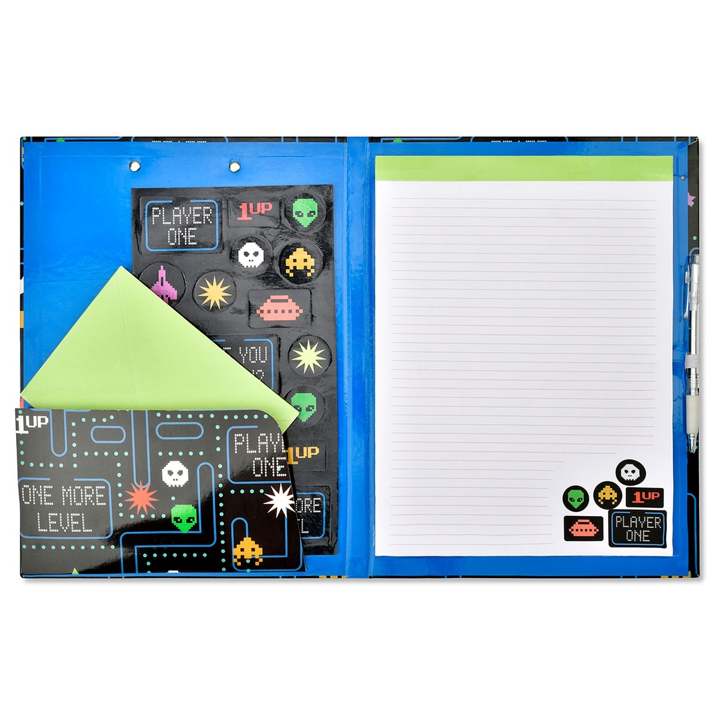 [760-1345] Retro Gamer Clipboard Set