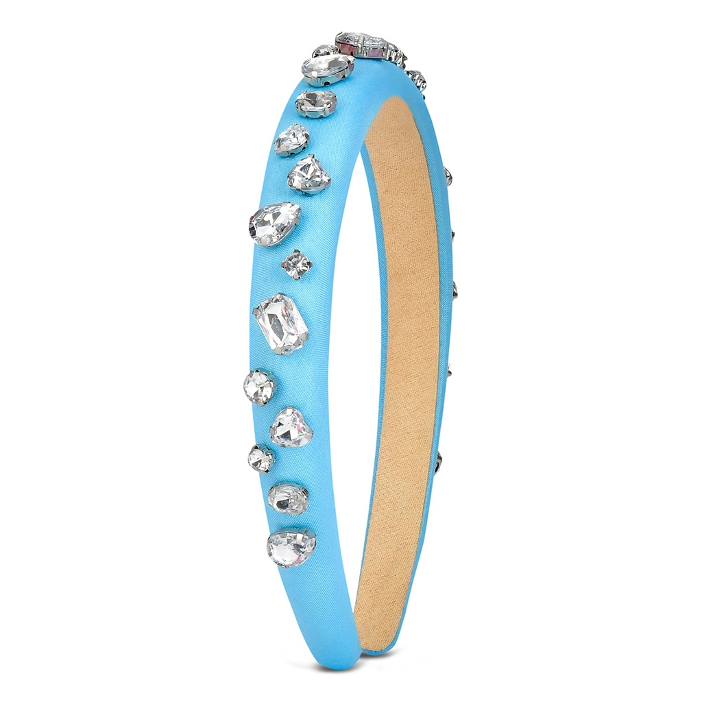 Ice Blue Gem Headband