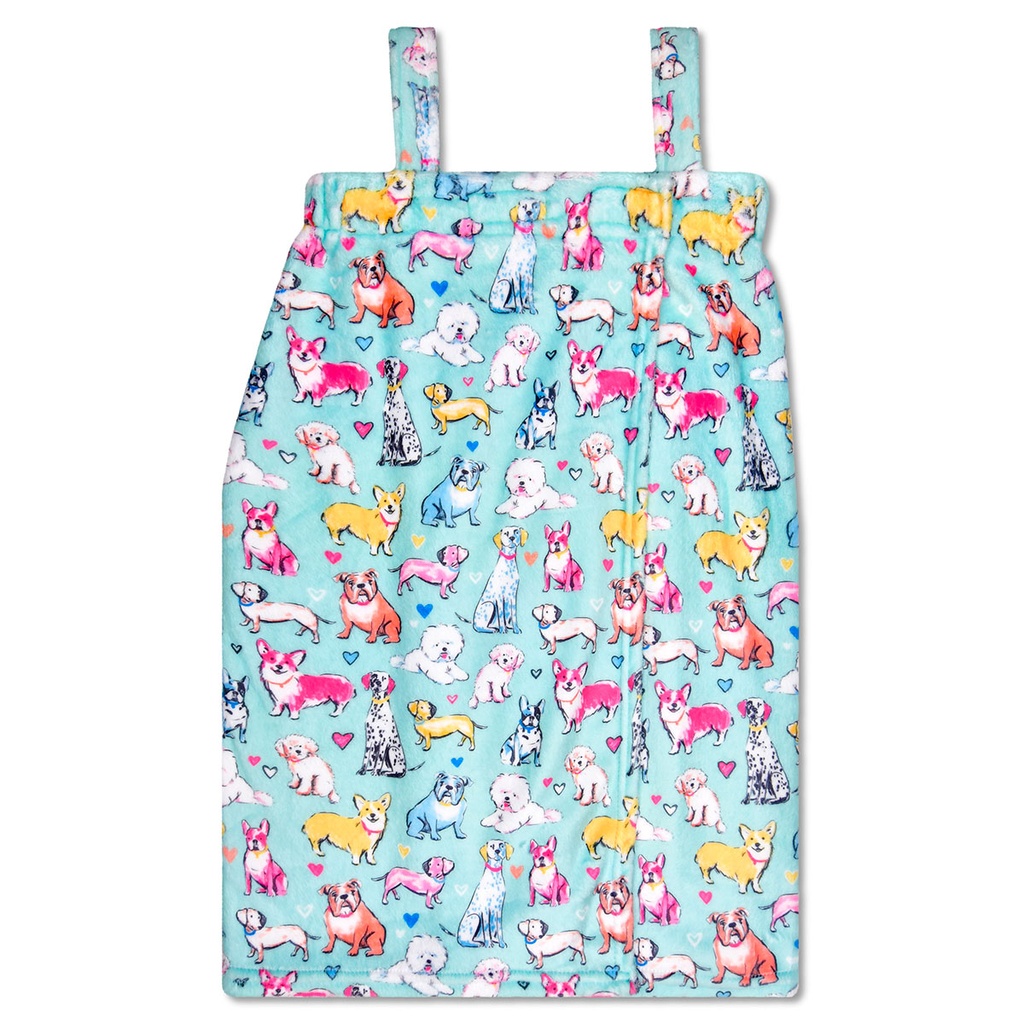 [820-3697XS-S] Preppy Pups Spa Wrap (Youth X-Small/Small (4-8))